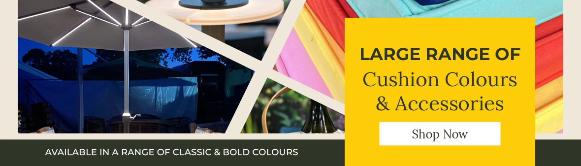 Large range of cushion covers & accessories
