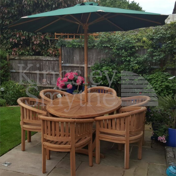 Oval Teak Garden Dining Table 10 Seats Unbeatable Price
