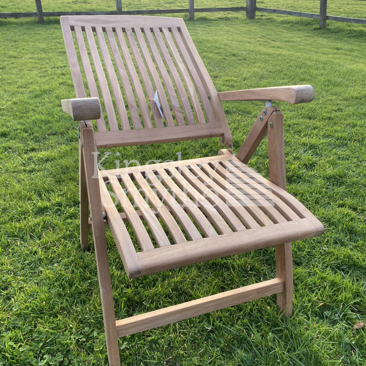 Reclining Garden Chairs | Teak | Buy Direct. Kingsley Smythe