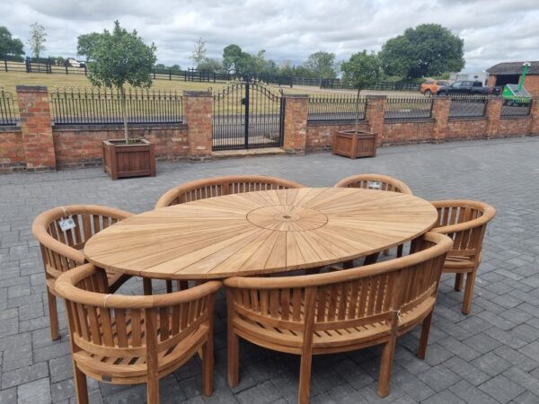 Teak Garden Dining Set Seats 12 Superb Quality and Value