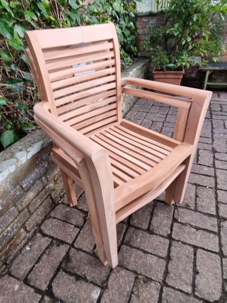 Teak Stacking Garden Chair Superior Quality Outdoor Chair