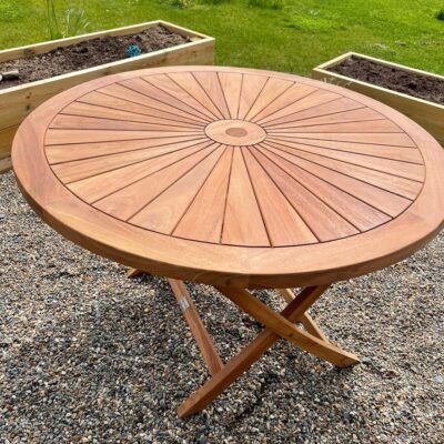 Small teak patio table hotsell