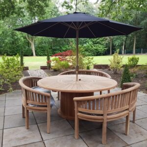 Superb Teak Garden Dining Set 6 9 seats Buy Direct now