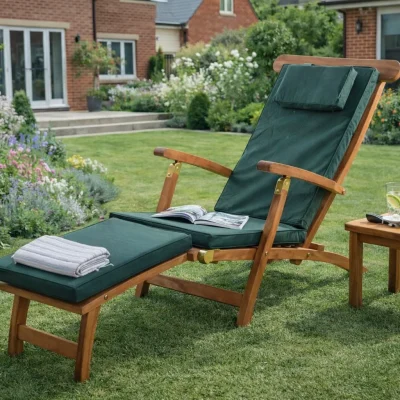 Teak Steamer Lounger