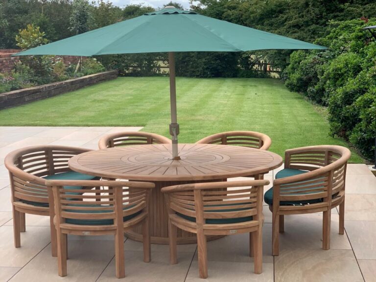 Large 3m Winding Parasol Best Value! Kingsley Smythe