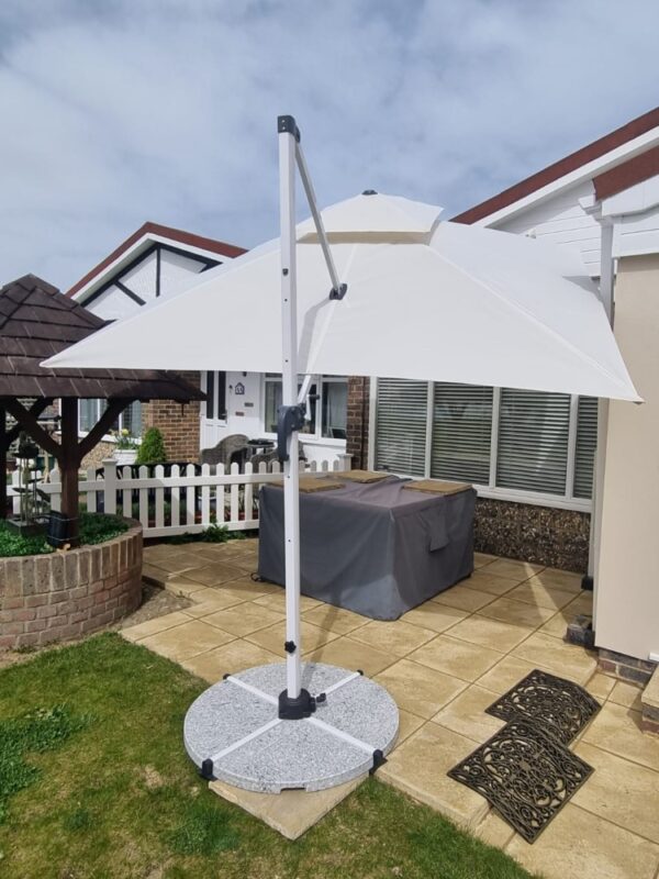 White parasols discount for sale