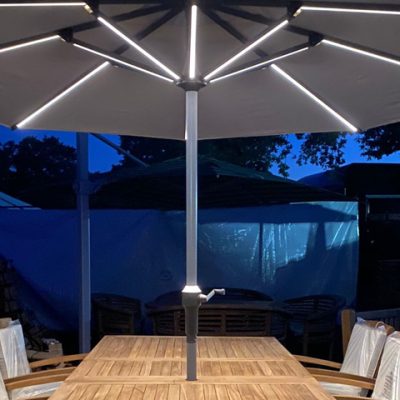 led-parasol | Kingsley Smythe