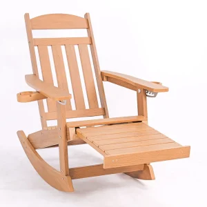 Reclining rocking chair from our Plasteak range